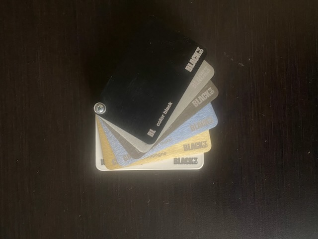 4. Color sample set⠀⠀⠀⠀⠀⠀⠀⠀⠀⠀⠀